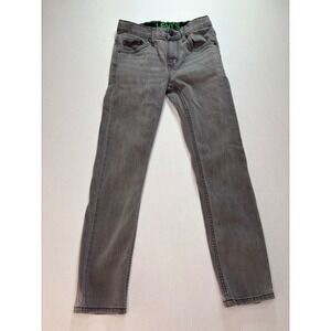 Levis 511 Gray Denim‎ Jeans Slim Fit Kids Size 12 Regular Adjustable Waist
